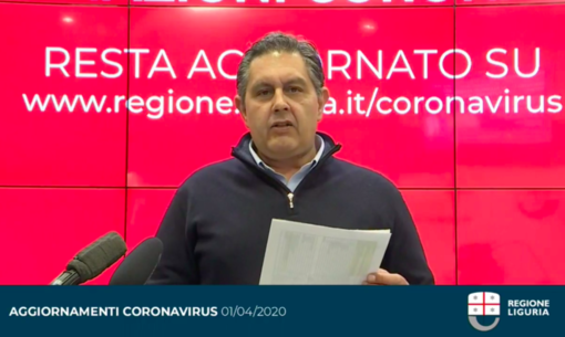 Coronavirus, Toti: &quot;Dall’inizio dell’emergenza prima giornata con notizie positive, siamo al culmine della curva e abbiamo 39 ospedalizzati in meno&quot; (VIDEO)