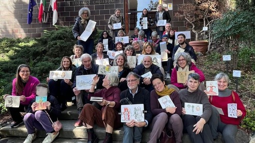 Gli Urban Sketchers per le vie del centro storico di Albenga