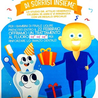 &quot;35 anni di sorrisi, grazie Finale&quot;