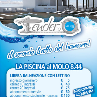 Tender to Lo Blo: apre la piscina del Molo 8.44