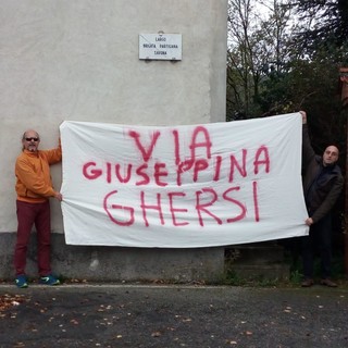 Rocchetta di Cairo, uno striscione per ricordare Giuseppina Ghersi