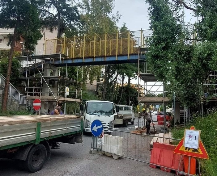 Varazze, cantiere sul ponte del 'Carega' di via Baglietto: viabilità interrotta il 23 luglio