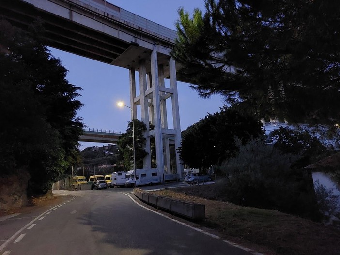 Viadotto Sanda a Celle, nuovi interventi ispettivi di Autostrade: cartelli in via Lavadore