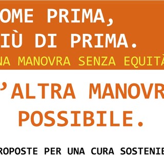 Sel Savona: convegno &quot;l'altra manovra possibile&quot;