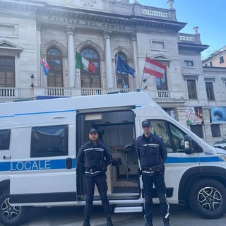 Savona, un nuovo mezzo della polizia locale finanziato dal Dipartimento Politiche Antidroga della Presidenza del Consiglio