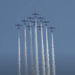 Andora, Frecce Tricolori: ecco il video del volo di prova