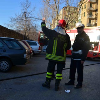 Fuga di gas in un cantiere a Varazze