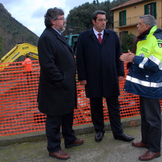 Alluvione 2010 Varazze, lavori sulla S.P. 542, Vaccarezza:&quot;Gli interventi procedono come da cronoprogramma&quot;