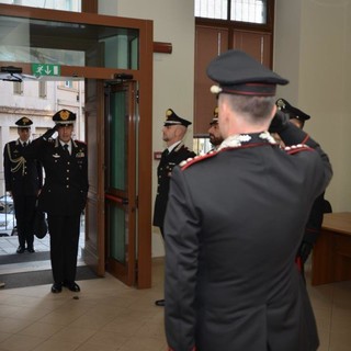 Savona, il comandante interregionale dei carabinieri Galletta in visita istituzionale