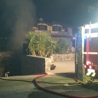 Ultim'ora: incendio in una taverna a Villanova d'Albenga