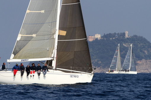 Alassio in Vela per  il 90° compleanno del CNAM di Alassio