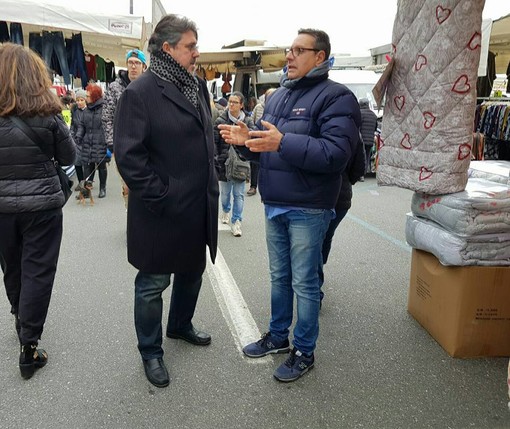 Savona, cambio area &quot;mercato del lunedì&quot;: il consigliere regionale Vaccarezza incontra i dirigenti di ANVA