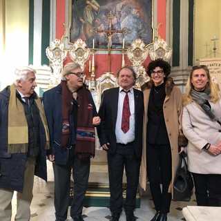 Sgarbi visita le bellezze culturali e artistiche di Savona: &quot;Patrimonio ricco ma che necessita di evidenza con determinazione&quot; (FOTO e VIDEO)