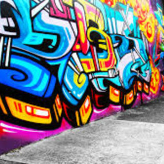 Graffiti &quot;On the Road&quot;