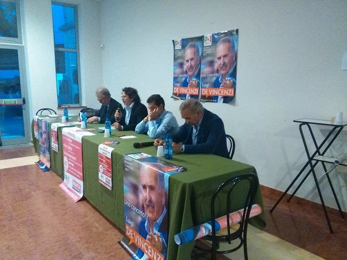 #Elezioni Regionali: Gli On. Vazio e Zanda in sostegno a De Vincenzi